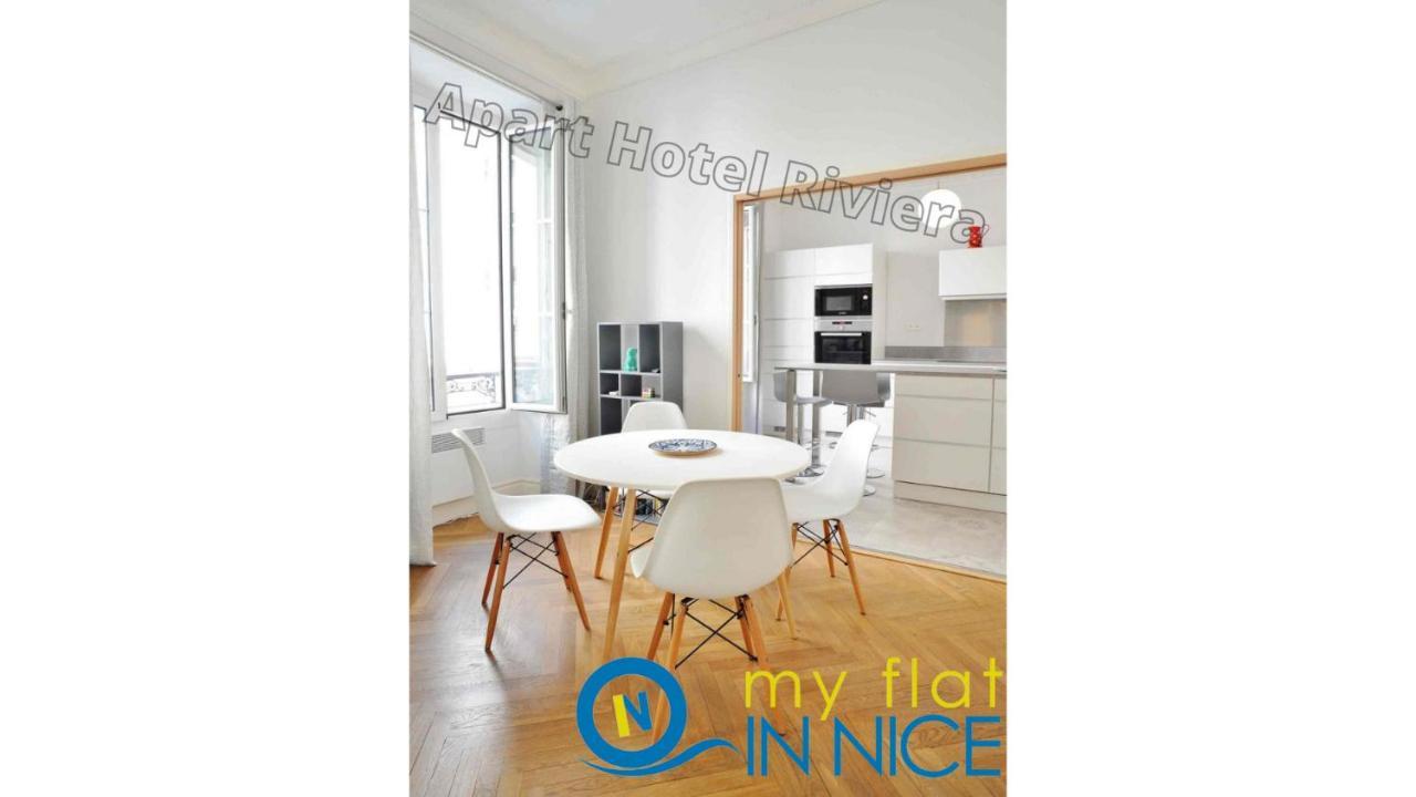 Aparthotel Riviera - 2 Minutes De La Plage - Exceptionnel 2 Chambres Ac - Balcon Meyerbeer 1 Nice Exterior photo